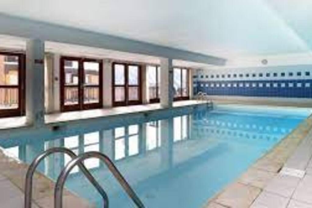 T2 6 P - Pieds Des Pistes - Residence Avec Piscine 奥西耶尔 外观 照片